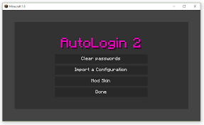 When editing server.properties, it is important that the same structure as the original is used, although the order of the lines is arbitrary. Autologin Mods Minecraft Curseforge