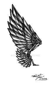 An angel's wings allows them to travel to and from heaven to help in your time. And Justice For All By Kryss On Deviantart Steampunk Wings Tattoo Wings Tattoo Wings Drawing