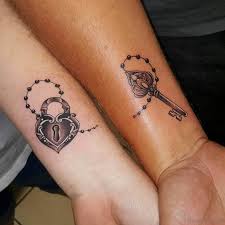Different tattoos designs express different meanings with the symbols of lock and key expressing meanings like faithfulness and commitment. 53 Mind Blowing Key Tattoo On Wrist