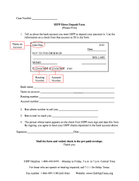 Miami Dade County Direct Deposit Form - Fill Online, Printable ...
