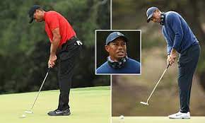 Tiger Woods Ditches 70m Putter For New Version And Impresses On Day One Of Us Pga Championship Daily Mail Online