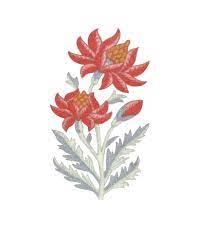 Pin By Mehryn On Arts Indian Flowers Anemone Flower Block Printed Textiles