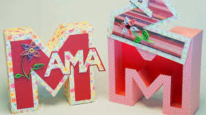 Eine schöne glückwunschkarte für viele anlässe wie muttertag, hochzeit, valentinstag, geburtstag. Muttertagsgeschenke Basteln Mama Geschenkbox Buchstabenbox Zum Muttertag Basteln Youtube