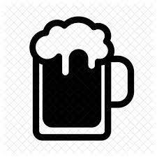Beer mug emoji is the picture of a quite big beverage container with a handle that is traditionally combinations with beer mug emoji. Free Beer Glass Icon Of Glyph Style Available In Svg Png Eps Ai Icon Fonts