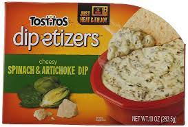 Tostitos Dipatizers Spinach And Artichoke Dip 10 Ounce Discover This Special Product Click The Image Cheesy Spinach Artichoke Dip Tostitos Tostitos Dip
