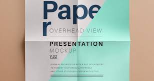 Download Psd A4 Overhead Paper Mock Up Vol2 Psd Mock Up Templates Pixeden PSD Mockup Templates