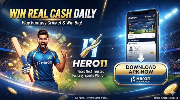 Hero11: India's Best Fantasy Cricket App to Win Real Money Daily - Hero11 Game