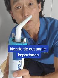 Understanding Nozzle Tip Cut Angle for Sealant Application
