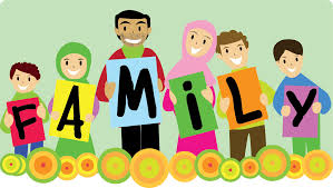 Dengan melihat hasil gambar anda, saya berinisiatif untuk membuat karikatur keluarga saya. Gambar Kartun Keluarga 5 Orang