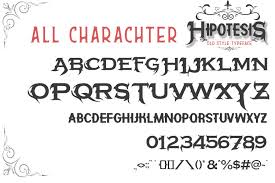 Vtc nue tattoo script download. Hipotesis Old Style Typeface Dafont Free