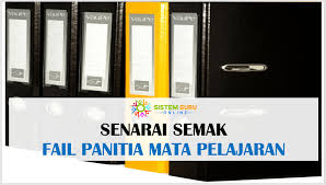 Surat ikatan serah hak pelajar 5. Senarai Semak Fail Panitia Mata Pelajaran