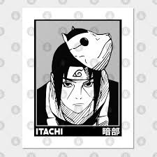 This is a piece worthy of any collector of the naruto series. Anbu Itachi Itachi Affiche Et Impression D Art Teepublic Fr
