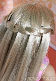 How to style a waterfall braid on your american girl doll including tips and tricks to make yours just like the pros in the ag salon. Waterfall Braid American Girl Doll Hairstyles Braids Novocom Top
