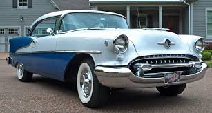Image result for Panama Blue 1955 Oldsmobile