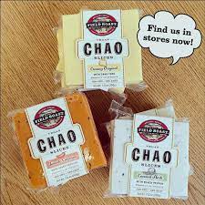 now available in stores creamy original tomato cayenne coconut herb chaoslices vegancheese fieldroast soy free vegan best vegan cheese happy foods