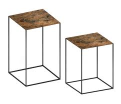 For screen reader users, these images appear in a list below. Slim Irony Art Side Table By Zeus