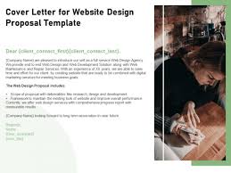 A web designer cover letter designs any example of the document for a web designer has a precise design per the requirements of the company or the general rules of business correspondence. Web Designing Cover Letter For Website Design Proposal Template Ppt Professional Guidelines Pdf Powerpoint Templates