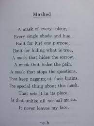 Life With A Mask Eh Poems Words Quotes Quotes Deep