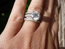 My Ring Do I Buy Both Bands That Go With It Or Just One Double Band Wedding Ring Yellow Gold Wedding Band Double Wedding Bands
