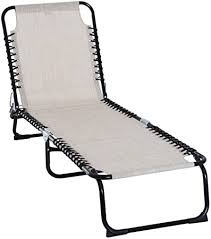 13,071 lounge chair beach premium high res photos. Amazon Com Outsunny 3 Position Reclining Beach Chair Chaise Lounge Folding Chair With Comfort Ergonomic Design Cream White Garden Outdoor