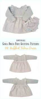 Little Girls Dress Free Knitting Patterns Crochet Dress Pattern Knit Baby Dress Girl Pattern