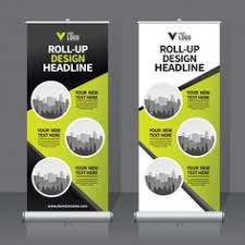Roll Up Banner Template