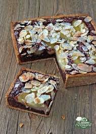 Tarte Aux Poires Chocolat Et Amandes La Cuisine De Bernard En 2020 Tarte Aux Poires Tarte Chocolat Poire Poire Au Chocolat