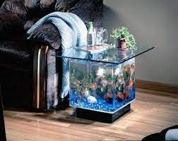 You don't even need to have fish in there. Transparent Glass Coffee Table Aquarium Packaging Type Box Id 8805073448