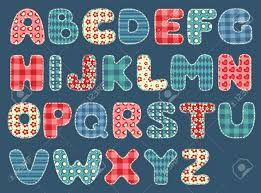 Every fabric in my blocks is . Quilt Alphabet Set Patchwork Letters Vector Illustration Royalty Free Svg Cliparts Vectors And Stock Illustration Image 12496977