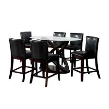 Iohomes Y Back Lining Leatherette Parson Side Chair Wood Dark Walnut Set Of 2 Dark Brown Outdoor Dining Chair Cushions Dining Chair Cushions Table