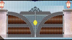 Compound Wall Gate Grill Design 50 Modern Gate Grill Design Gate Dou House Gate Design New Gate Design Iron Gate Design