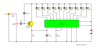 Please refer to the comments posted by kieth russel and me in order to understand the following diagram vu meter circuit application Lm3914 Datasheet Dot Bar Display Driver Vu Meter Circuits Eleccircuit Com