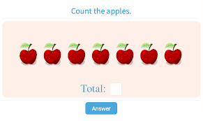Count and write the numbers. Grade 1 Practice With Math Games