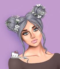 1 355 likes 2 comments girly pry on instagram شادند جهانیان به نوروز و به عید عید من و نوروز من امر art girl girly drawings cute girl drawing