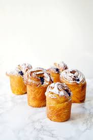 Recipe from good food magazine, april 2015. Blueberry Cruffins Crossiant Muffins