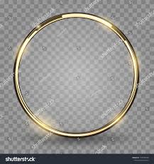 Gold Ring Golden Metal Circle Shiny Metallica Rounded Frame Isolated On Transparent Background S Transparent Background Gold Wallpaper Background Gold Rings