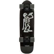 Ten toes board emporium zed bamboo longboard skateboard cruiser # 3. Kaufen Landyachtz Dinghy Skeleton Black Complete Auf Europas Sickest Skate Shop