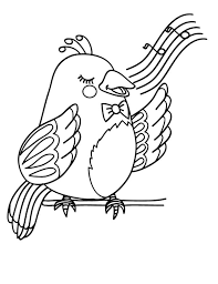 We have many coloring pages with cute bird species from around the world. Canary Bird Beautiful Voice Coloring Pages Best Place To Color