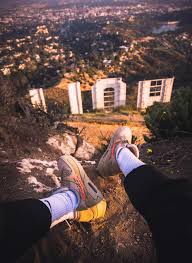 Voted one of la's most romantic things to do. Went To The Hollywood Sign The Sunset Makes These Pop Sneakers