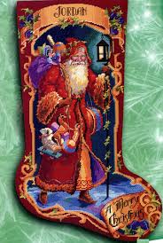 Maybe you would like to learn more about one of these? Kooler Design Studio Father Christmas Stocking Cross Stitch Pattern 123stitch