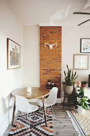 7 Rooms That Break Rug Size Rules And Still Look Good Small Dining Room Decor Dining Room Small Bohemian Dining Room