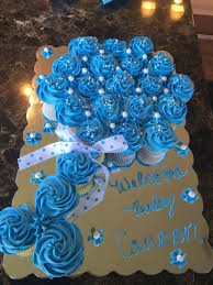 It is the tradition which has been followed for a long time now on the baby showers. Cupcake Cake Ideas For Boy Baby Shower Novocom Top
