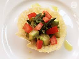 I dischetti di altre ricette gustose: Cestini Di Grana Con Verdure Primaverili Ricette Al Volo