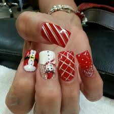 70 Festive Christmas Nail Art Ideas For Creative Juice 2.10 green xmas glitter nails.