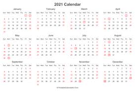 Want a reminder to print a calendar at the start of every month. 2021 Uk Calendar Templates