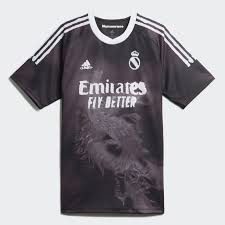 Check out our real madrid jersey selection for the very best in unique or custom, handmade pieces from our men's clothing shops. Adidas Real Madrid Human Race Jersey Black White