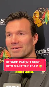 Chicago’s head coach Luke Richardson had to let Bedard’s parents know it  was safe to get an apartment since Connor was making the team 🤣 (via  _phil_thompson/TW) #NHL #hockey #fyp #hockeytok ...
