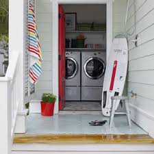 Create a utility cupboard in the kitchen. Outside Laundry Room Houzz