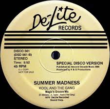 It reached number 35 on the billboard hot 100 and number 36 on the hot soul singles charts. Kool The Gang Summer Madness Japan Promo 12 Special Long Version 75 Disco Dj Aki ãƒ–ãƒ­ã‚°
