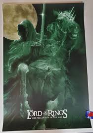 Canvas, glossy, semiglossy, matte, laminated; Richard Hilliard Lord Of The Rings Fellowship Movie Poster 2019 Inside The Poster